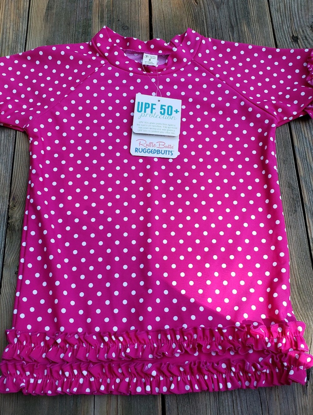 Nwt Ruffle Butts Rashguard